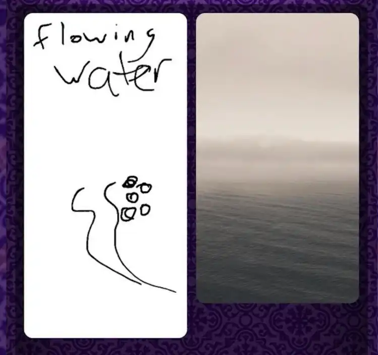 उपयोगकर्ता द्वारा प्रस्तुत साइकिक हिट परिणाम जिसमें चित्र लक्ष्य से मेल खाता है