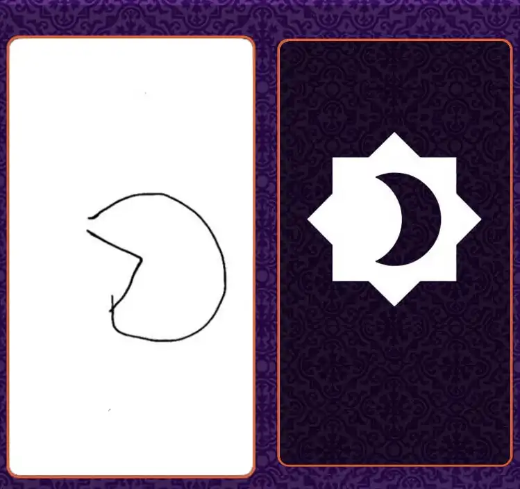 उपयोगकर्ता द्वारा प्रस्तुत पार्शियल साइकिक हिट परिणाम जिसमें लक्ष्य के तत्व दिखाए गए हैं