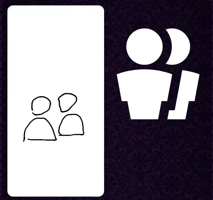 उपयोगकर्ता द्वारा प्रस्तुत साइकिक हिट परिणाम जिसमें चित्र लक्ष्य से मेल खाता है