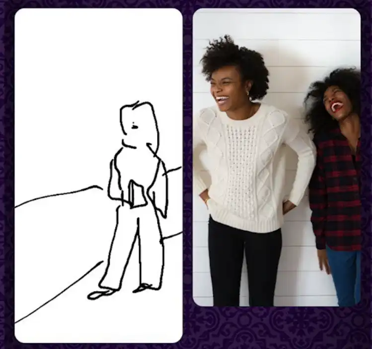 उपयोगकर्ता द्वारा प्रस्तुत साइकिक हिट परिणाम जिसमें चित्र लक्ष्य से मेल खाता है