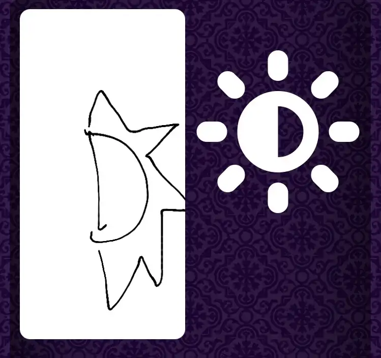 उपयोगकर्ता द्वारा प्रस्तुत पार्शियल साइकिक हिट परिणाम जिसमें लक्ष्य के तत्व दिखाए गए हैं